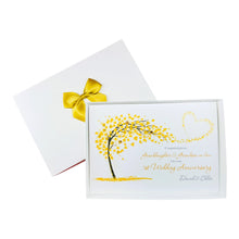 Load image into Gallery viewer, Granddaughter & Grandson-In-Law 1st Wedding Anniversary Card - SH 152