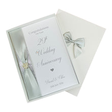 Load image into Gallery viewer, 29th Wedding Anniversary Card - Furniture 29 Year Twenty Ninth Anniversary Luxury Greeting Card, Personalised