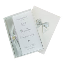 Load image into Gallery viewer, 46th Wedding Anniversary Card - Games 46 Year Forty Sixth Anniversary Luxury Greeting Personalised