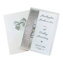 Load image into Gallery viewer, Granddaughter & Grandson-In-Law 5th Wedding Anniversary Card - LB 179