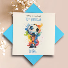 Load image into Gallery viewer, Birthday Card - Personalised Greeting Card - (AM11)