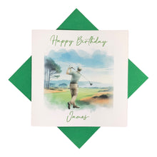 Load image into Gallery viewer, Birthday Card - Personalised Greeting Card - (AM21)