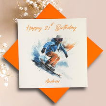 Load image into Gallery viewer, Birthday Card - Personalised Greeting Card - (AM22)