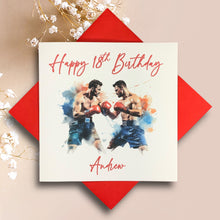 Load image into Gallery viewer, Birthday Card - Personalised Greeting Card - (AM6)