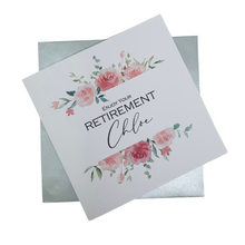 Load image into Gallery viewer, Retirement Card - Personalised Luxury Greeting Card - Daisy