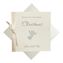 Load image into Gallery viewer, Angel Christmas Card - Luxury Greeting Card Personalised