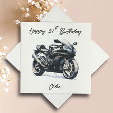 Load image into Gallery viewer, Birthday Card - Personalised Greeting Card - (BD9)