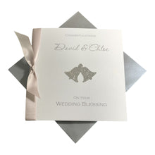 Load image into Gallery viewer, Wedding Blessing Card - Luxury Greeting Card Personalised