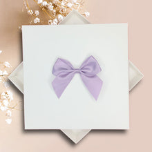 Load image into Gallery viewer, 24th Anniversary Card - Opal 24 Year Wedding Anniversary Luxury Greeting Card Personalised - Regal Bow
