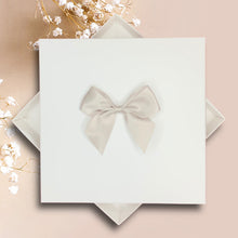 Load image into Gallery viewer, 35th Anniversary Card - Coral 35 Year Wedding Anniversary Luxury Greeting Card Personalised - Regal Bow