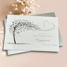 Load image into Gallery viewer, Brother & Fiancée Engagement Card - Greeting Personalised - SH 77