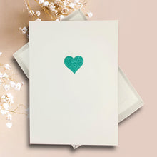 Load image into Gallery viewer, 55th Wedding Anniversary Card - Emerald 55 Year Fifty Fifth Anniversary Luxury Greeting Card Personalised