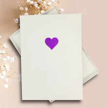 Load image into Gallery viewer, 33rd Wedding Anniversary Card - Amethyst 33 Year Thirty Third Anniversary Luxury Greeting Card, Personalised