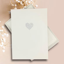 Load image into Gallery viewer, 10th Wedding Anniversary Card - Tin 10 Year Tenth Anniversary - 18 Colour Coice - Luxury Bow