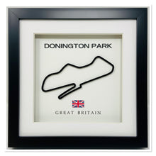 Load image into Gallery viewer, Donington Park Race Circuit 3D Track Frame Wall Art BTCC British Touring Cars BSB Superbikes F1 Formula 1 Moto GP