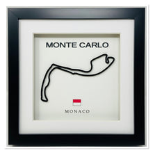 Load image into Gallery viewer, Monaco Formula 1 Race Circuit 3D Frame - Monte Carlo - Grand Prix Track Wall Art - F1 Formula E Historic Racing