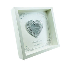 Load image into Gallery viewer, Wedding Day Frame - Intricate Mirror Heart