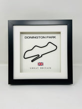 Load image into Gallery viewer, Donington Park Race Circuit 3D Track Frame Wall Art BTCC British Touring Cars BSB Superbikes F1 Formula 1 Moto GP