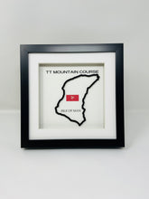 Load image into Gallery viewer, Isle Of Man TT Race Circuit 3D Frame - British Super Bikes Motorbike Track Wall Art