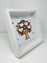 Load image into Gallery viewer, Family Tree Frame - Red & Silver Glitter 'Our Family' - Contemporary