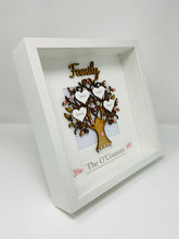 Load image into Gallery viewer, Family Tree Frame Baby Pink Gem Birds