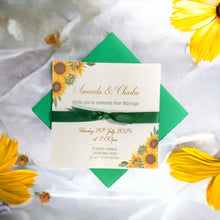 Load image into Gallery viewer, Wedding Day Invitation Card - Coloured Envelope (WD9)