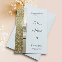 Load image into Gallery viewer, New Home Card - 18 Colour Coice - Luxury Bow