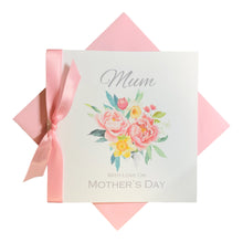 Load image into Gallery viewer, Mother's Day Card - Personalised Luxury Greeting Card - Pink Peony