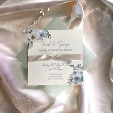 Load image into Gallery viewer, Wedding Day Invitation Card - Coloured Envelope (WD6)