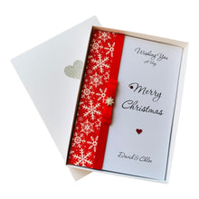 Load image into Gallery viewer, Personalised Christmas Card - Luxury Greeting Card Personalised