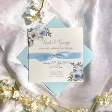 Load image into Gallery viewer, Wedding Day Invitation Card - Coloured Envelope (WD12)
