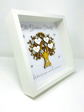 Load image into Gallery viewer, Family Tree Frame - Grey & Silver Glitter - Contemporary
