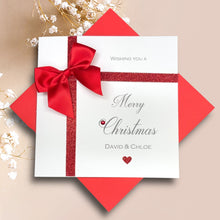 Load image into Gallery viewer, Xmas Gift Card - Luxury Greeting Card Personalised