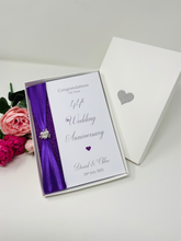 Load image into Gallery viewer, 44th Wedding Anniversary Card - Electronics 44 Year Forty Fourth Anniversary Luxury Greeting Personalised