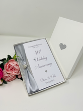 Load image into Gallery viewer, 46th Wedding Anniversary Card - Games 46 Year Forty Sixth Anniversary Luxury Greeting Personalised