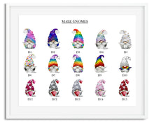 Load image into Gallery viewer, Scandanavian Gnome Nordic Gonk Family Print