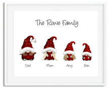 Load image into Gallery viewer, Christmas Nordic Gonk Family Print