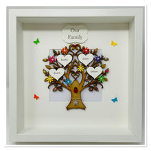 Load image into Gallery viewer, Rainbow Tree Children Frame - Our Family