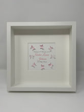 Load image into Gallery viewer, Christening Butterfly Frame - Pink