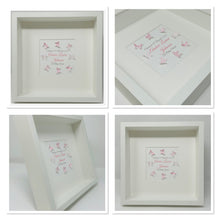 Load image into Gallery viewer, Christening Butterfly Frame - Pink