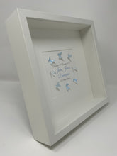 Load image into Gallery viewer, Christening Butterfly Frame - Blue