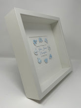 Load image into Gallery viewer, Christening Elephants Frame - Blue