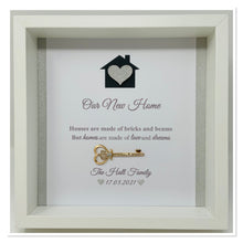 Load image into Gallery viewer, New Home Frame - Silver Glitter