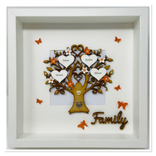 Load image into Gallery viewer, Family Tree Frame - Orange Classic