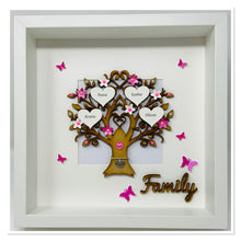 Load image into Gallery viewer, Family Tree Frame - Pink Classic