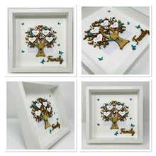 Load image into Gallery viewer, Family Tree Frame - Teal Classic
