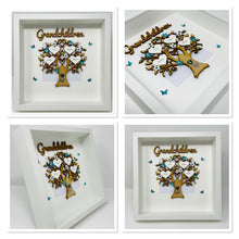 Load image into Gallery viewer, Grandchildren Family Tree Frame - Teal Classic