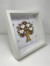 Load image into Gallery viewer, Family Tree Frame - Grey & Silver Glitter 'Our Family' - Contemporary
