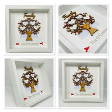 Load image into Gallery viewer, Family Tree Frame Red Gem Birds