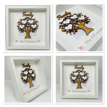 Load image into Gallery viewer, Family Tree Frame Baby Pink Gem Birds